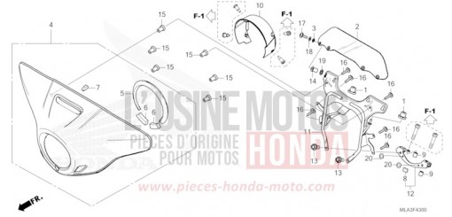 WINDLAUF, VORNE/ABLENKER CMX1100A2P de 2023